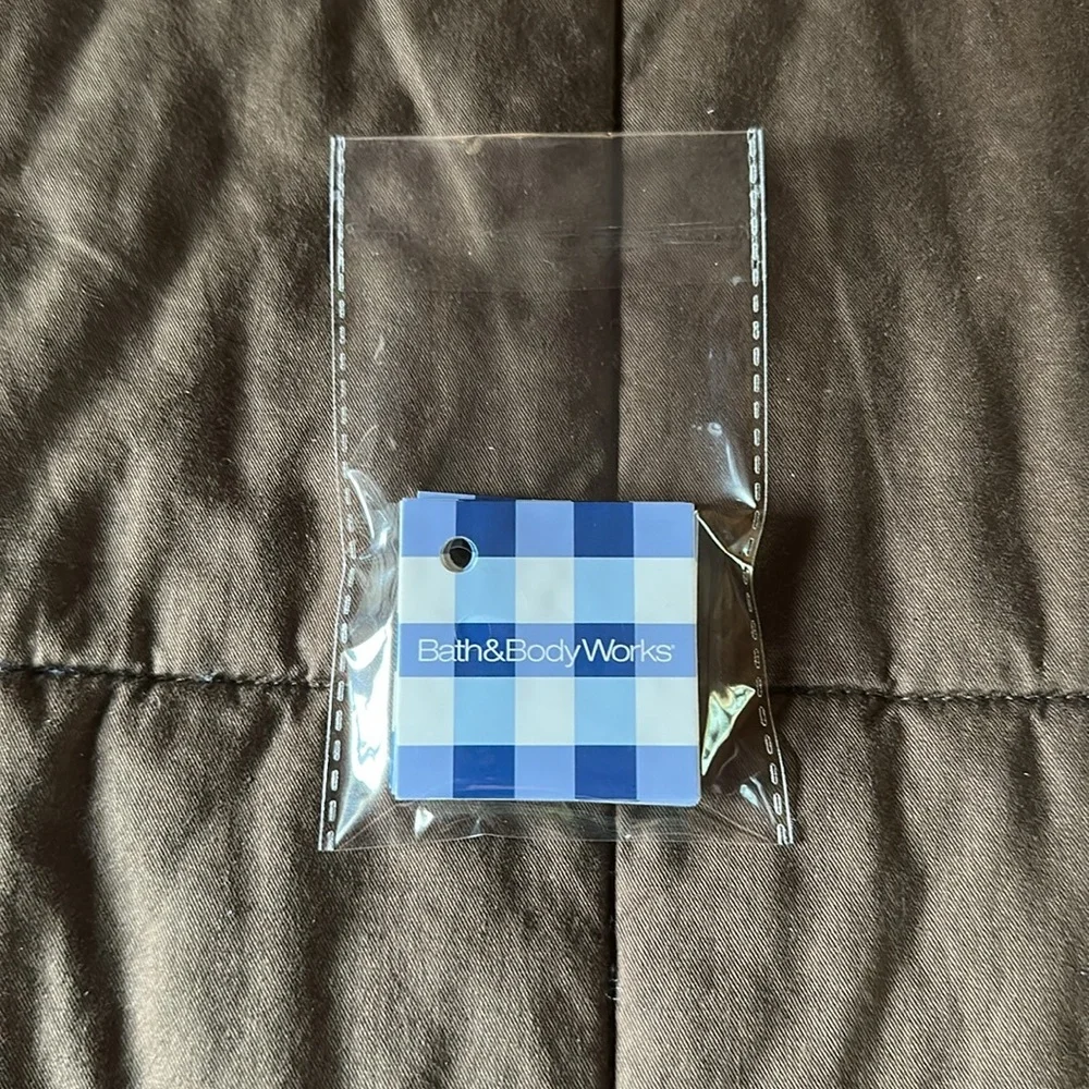 Bath & Body Works Small Gingham Gift Tags